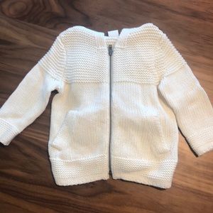 EUC Baby GAP Knot Zip Up 18-24 months